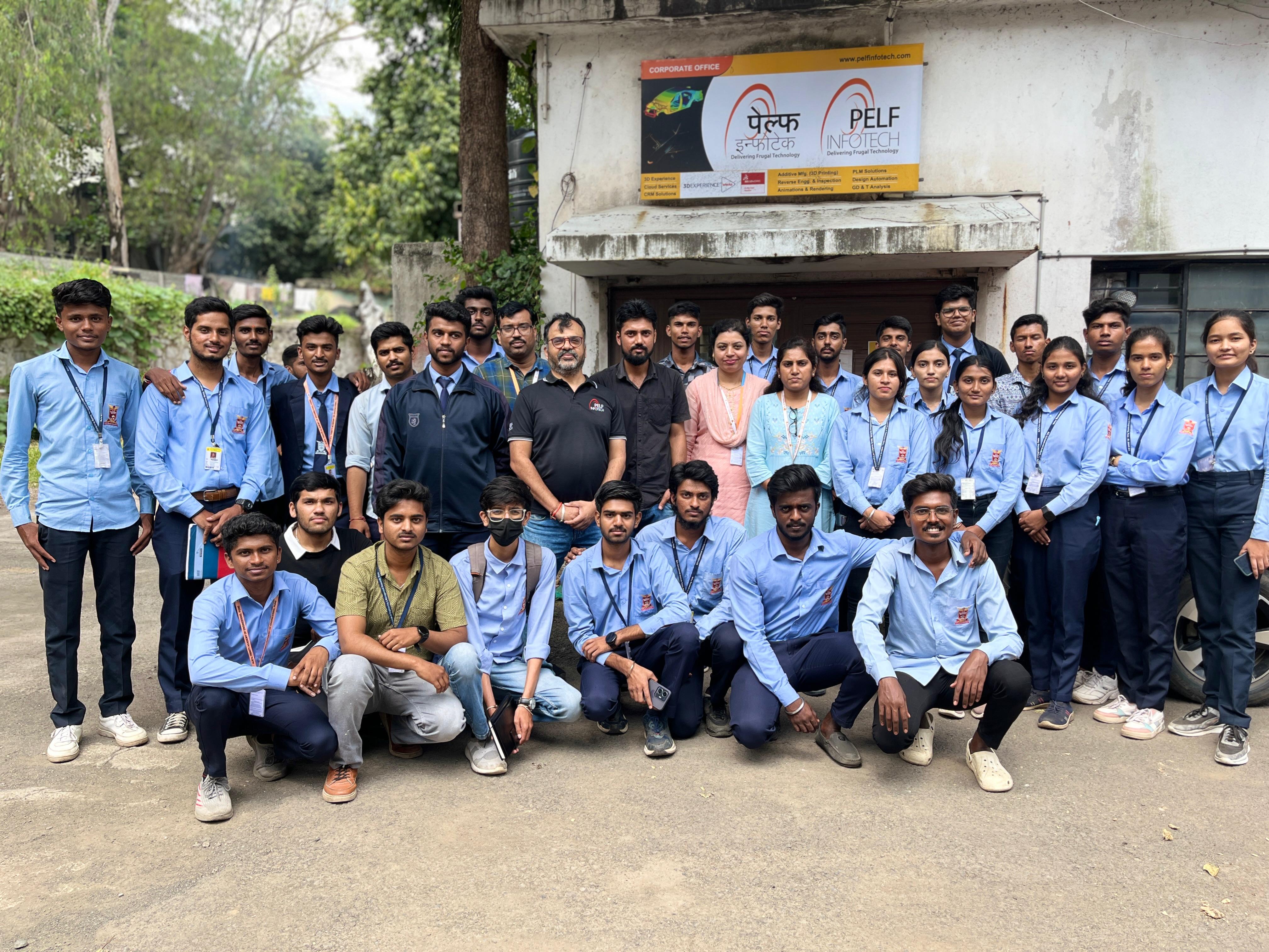 Visit to PELF Infotech, Kothrud