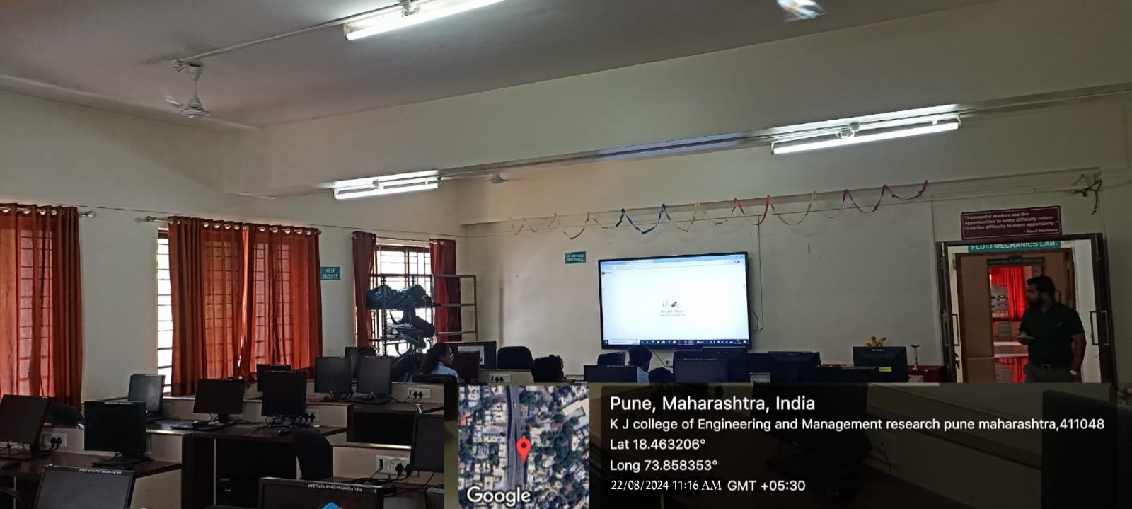 Session on Universal Human Values.