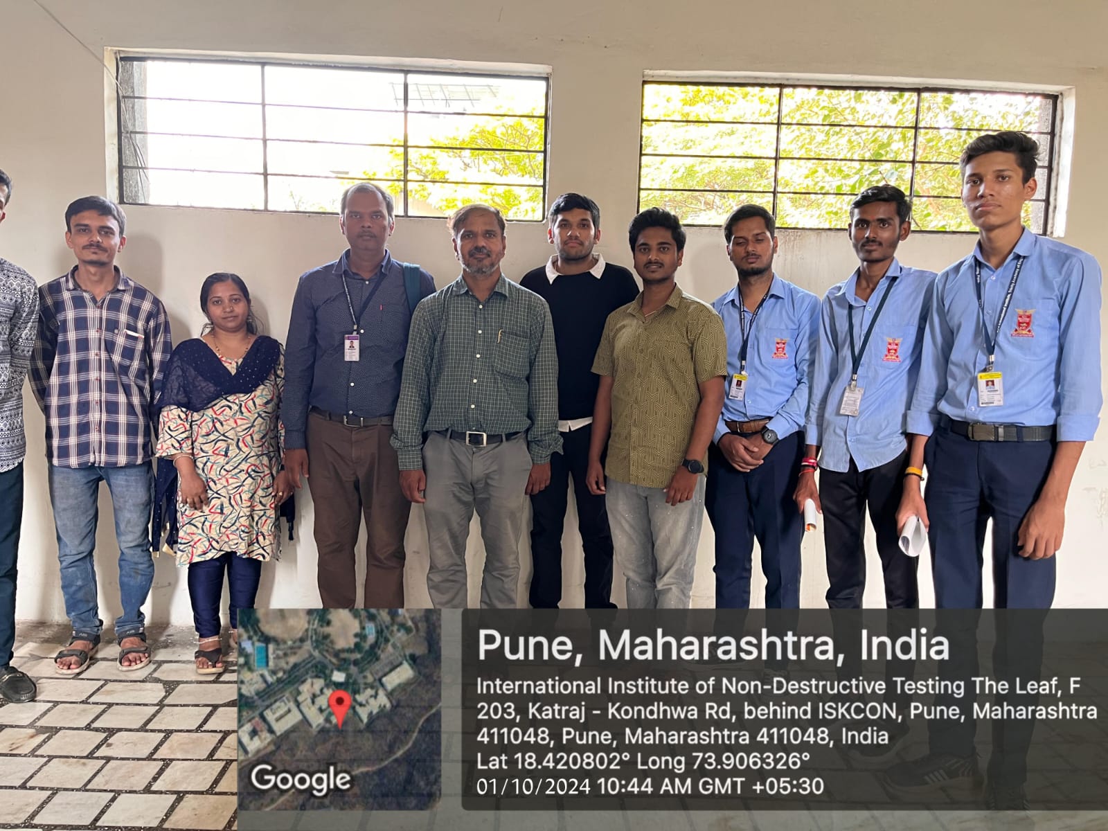 Visit to IINDT, Swargate