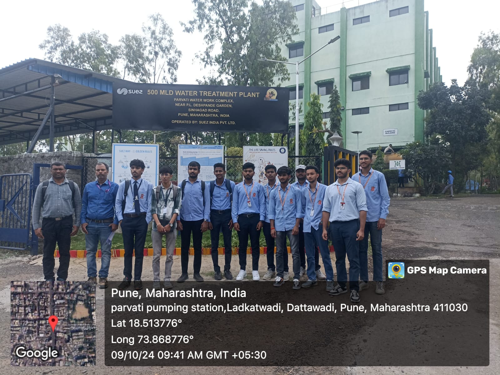 Visit to Pumping Station