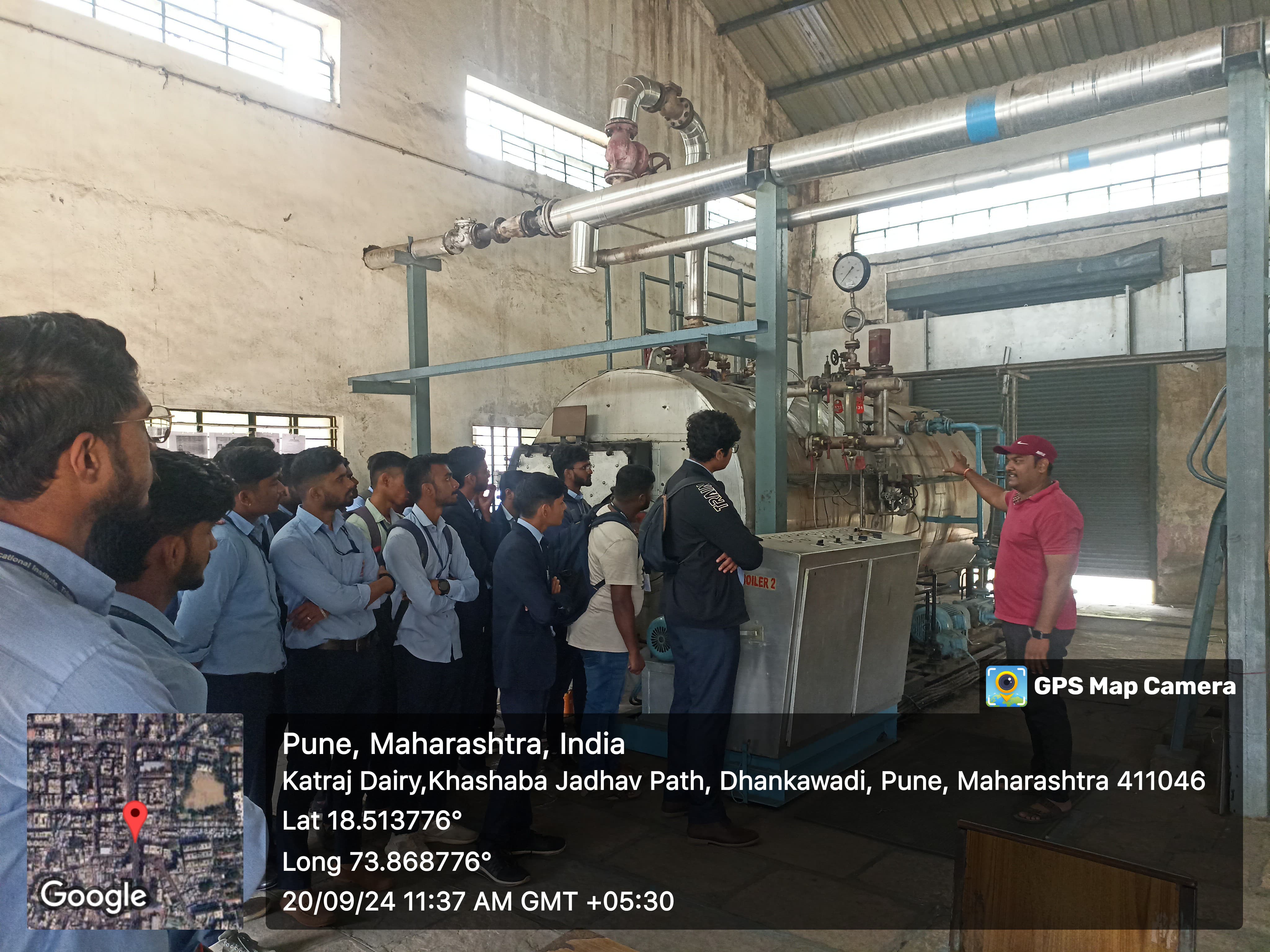 Visit to Katraj Dairy, Katraj