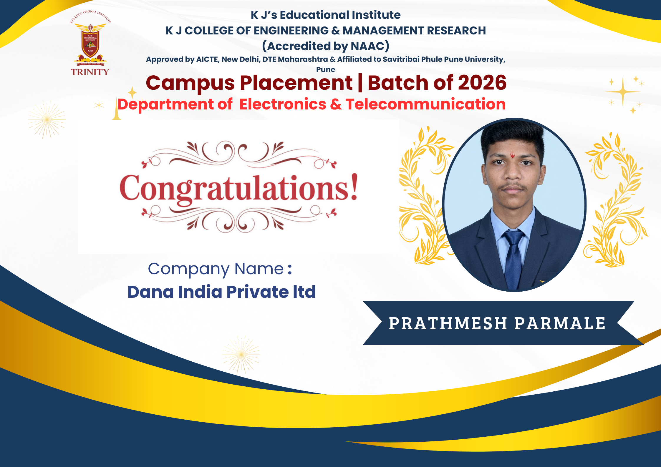 Placed Student
