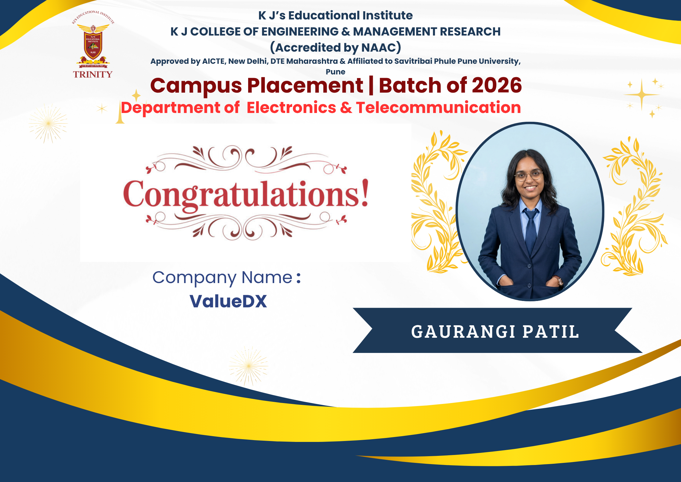 Placed Student