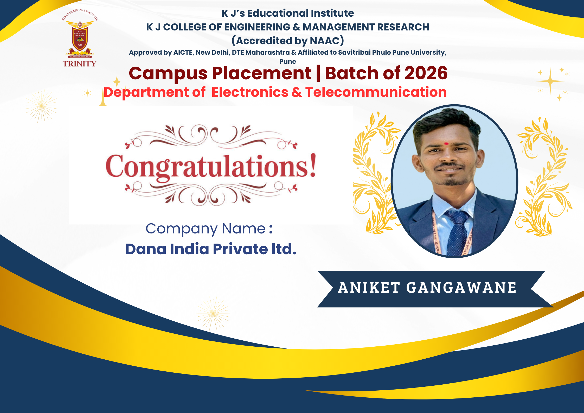 Placed Student