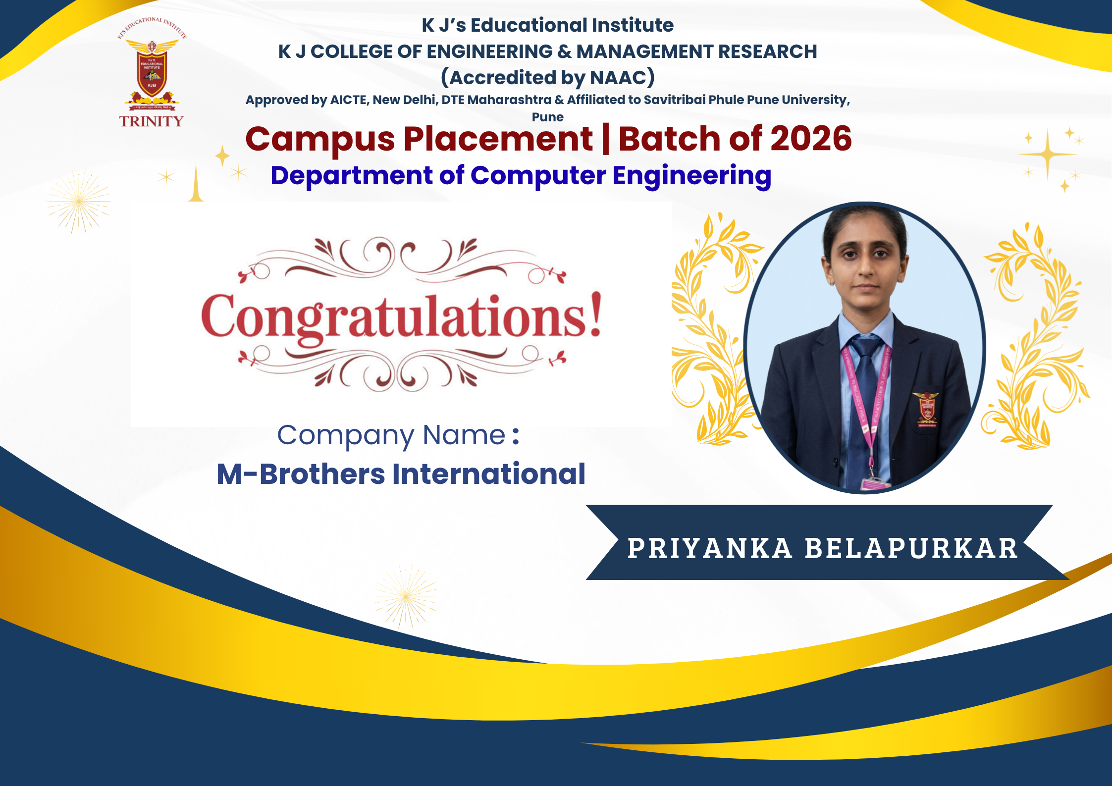 Placed Student