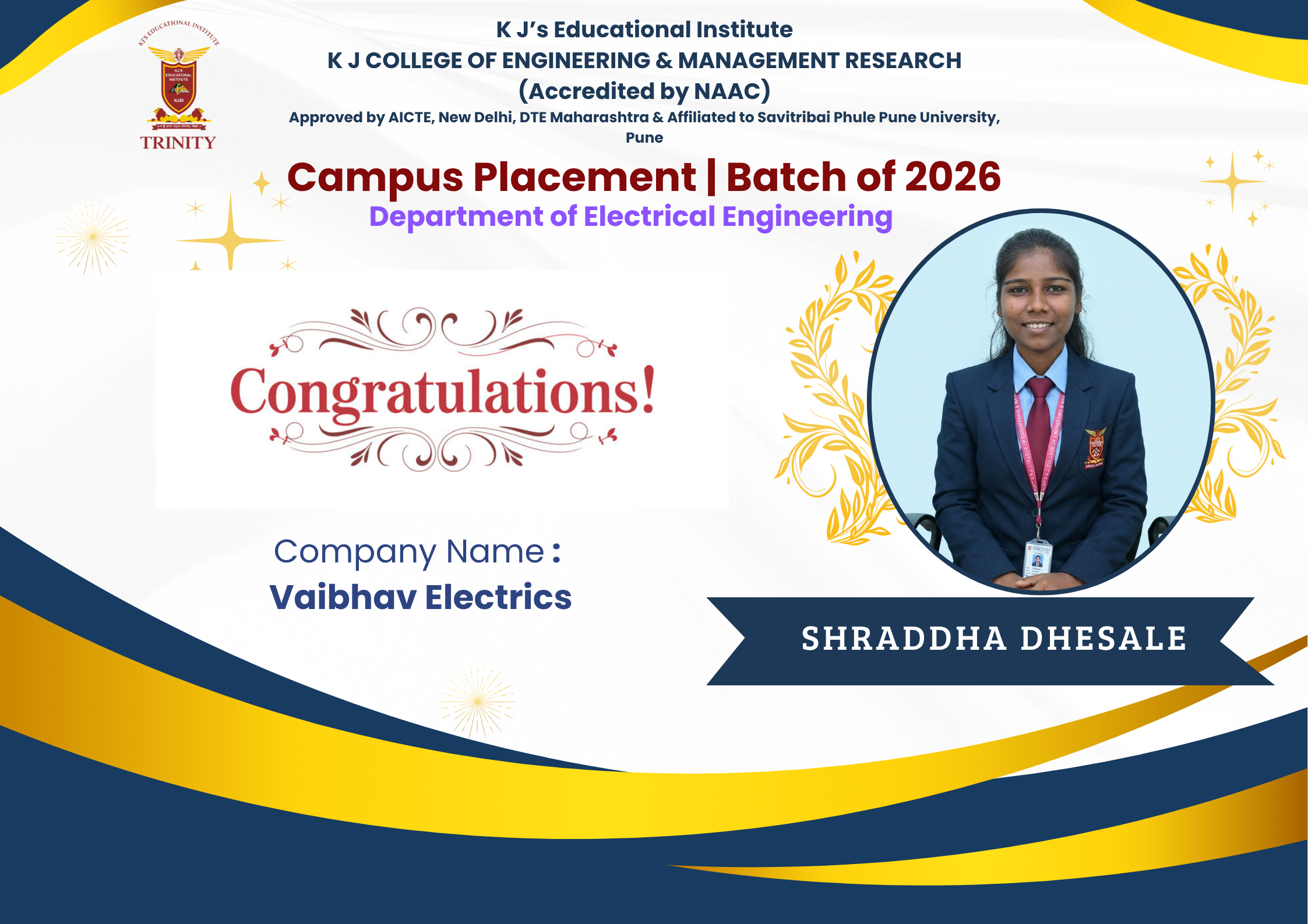 Placed Student
