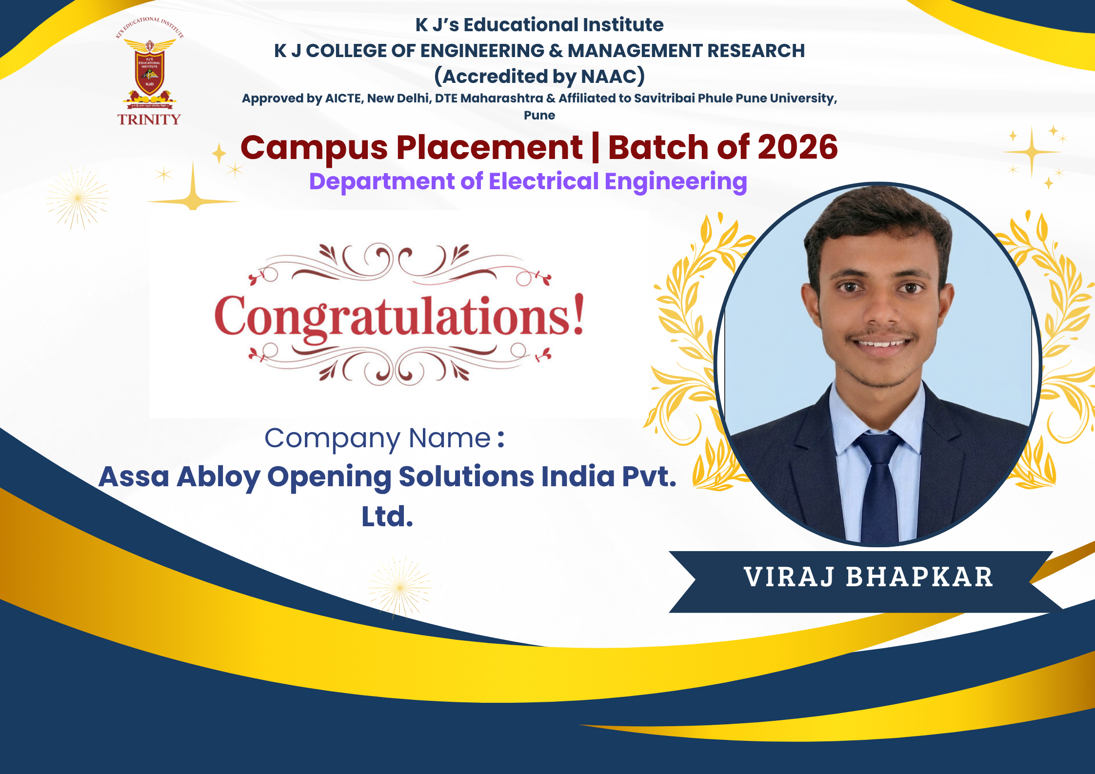 Placed Student