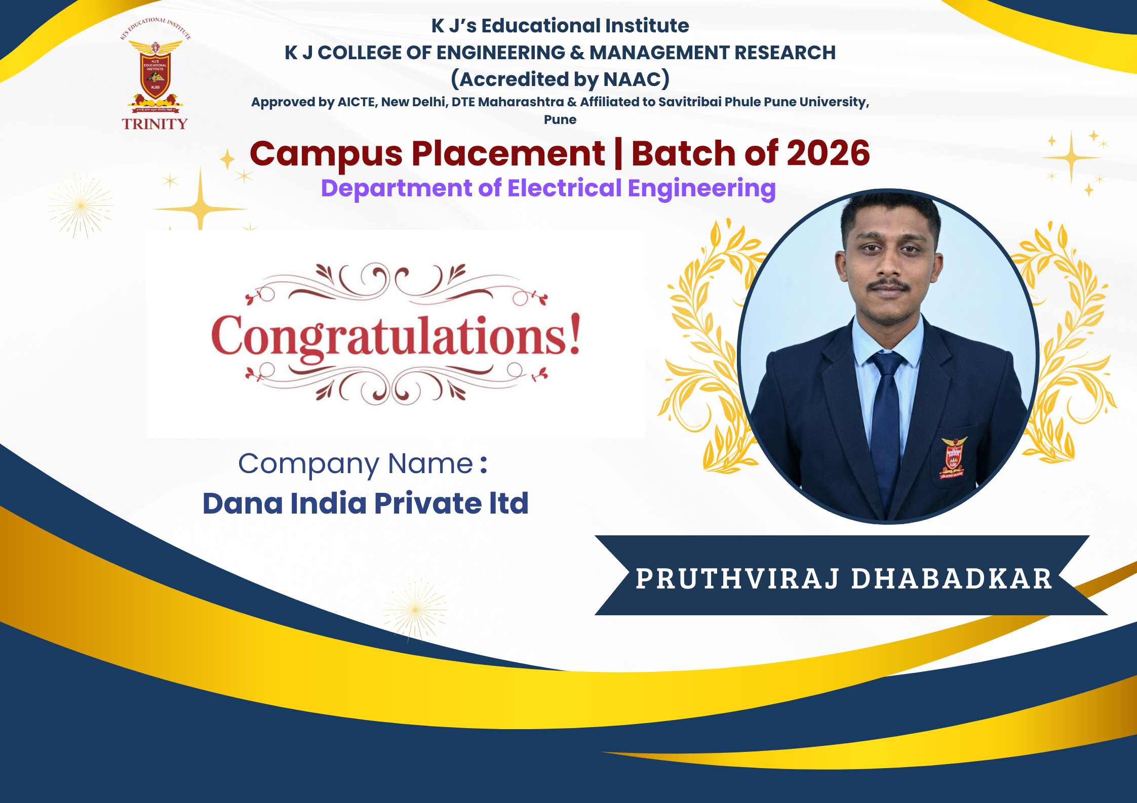 Placed Student