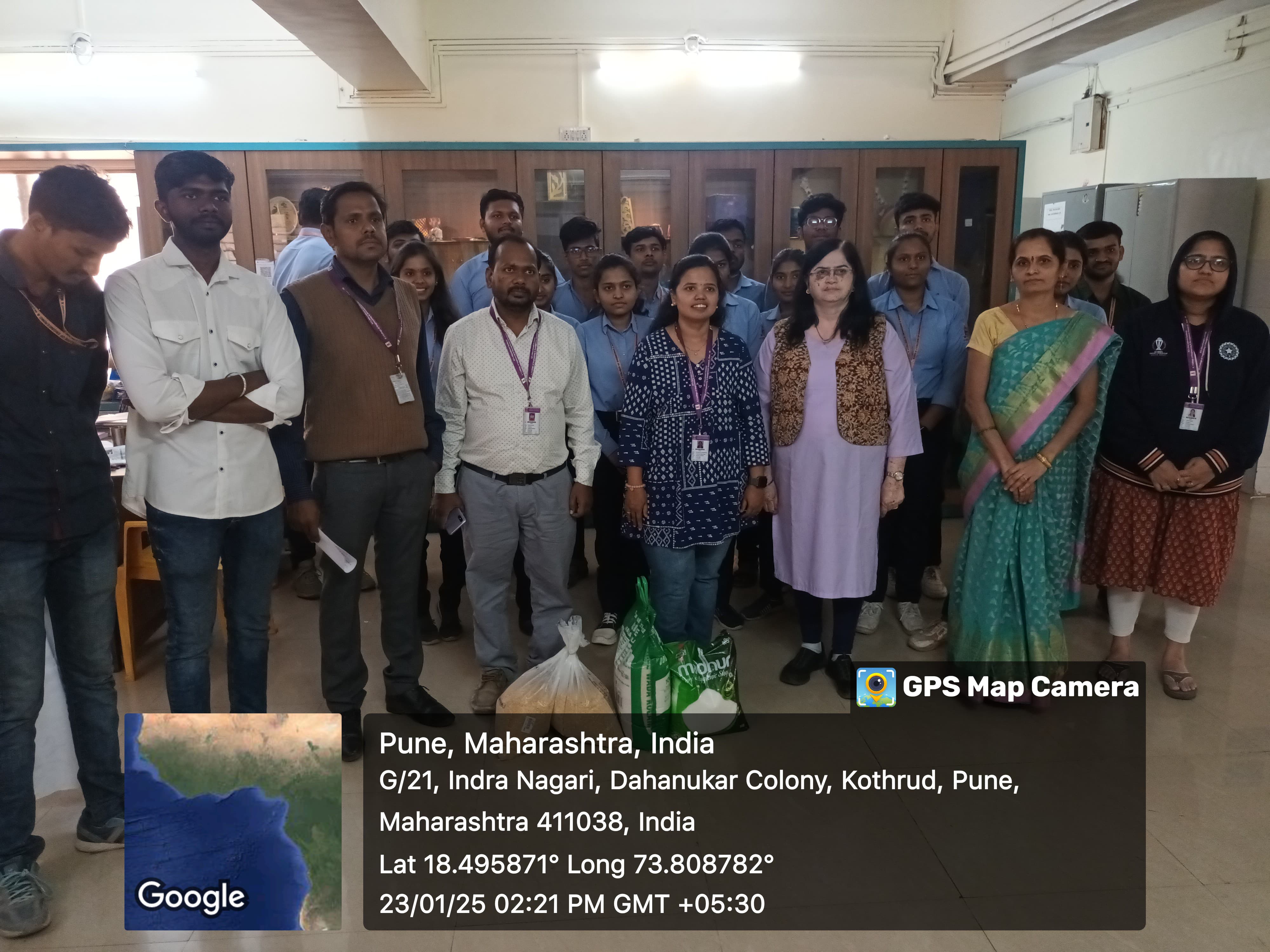 Visit to School for the Blind