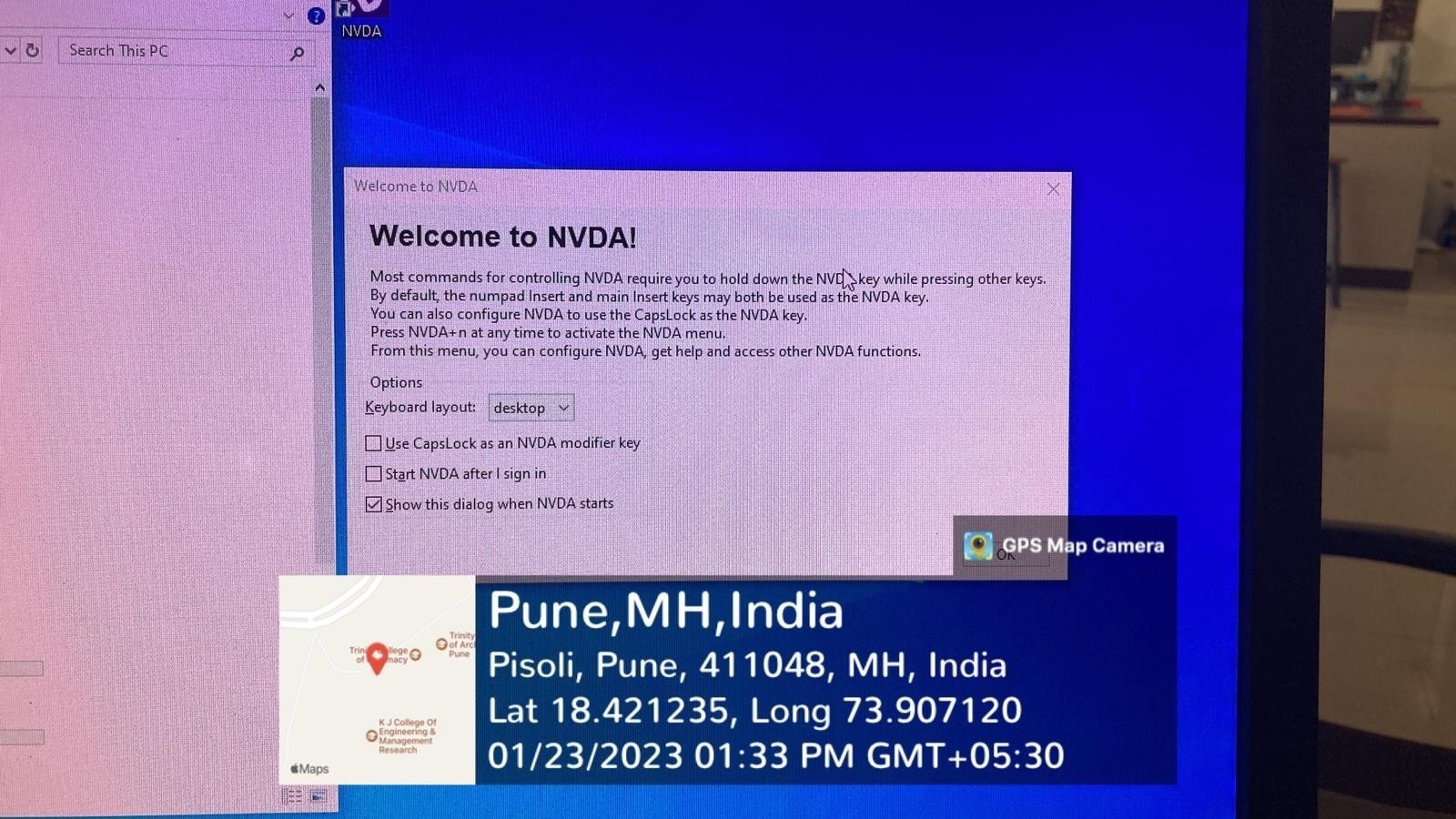 Screen reader software NVDA for blinds/Partially Blinds